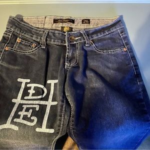 Ed Hardy!  Super cute!  26 Boot cut. Like new!!!